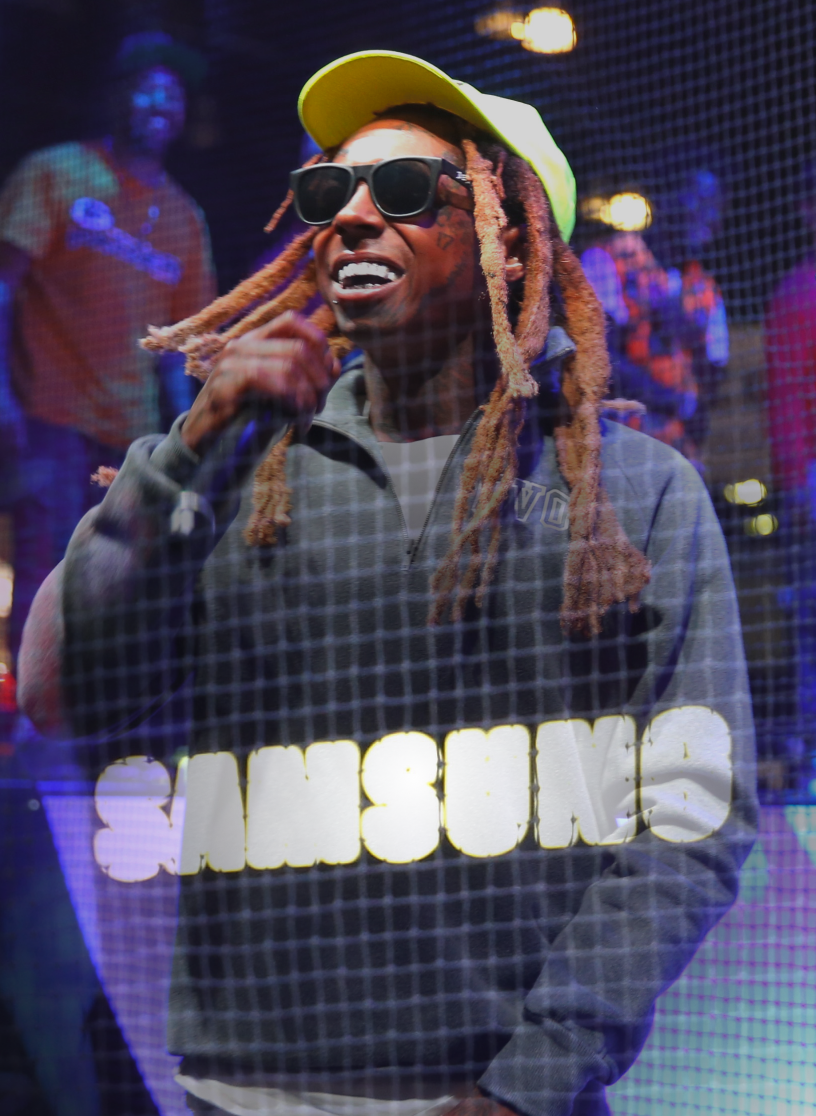 Gaming with a hip hop icon